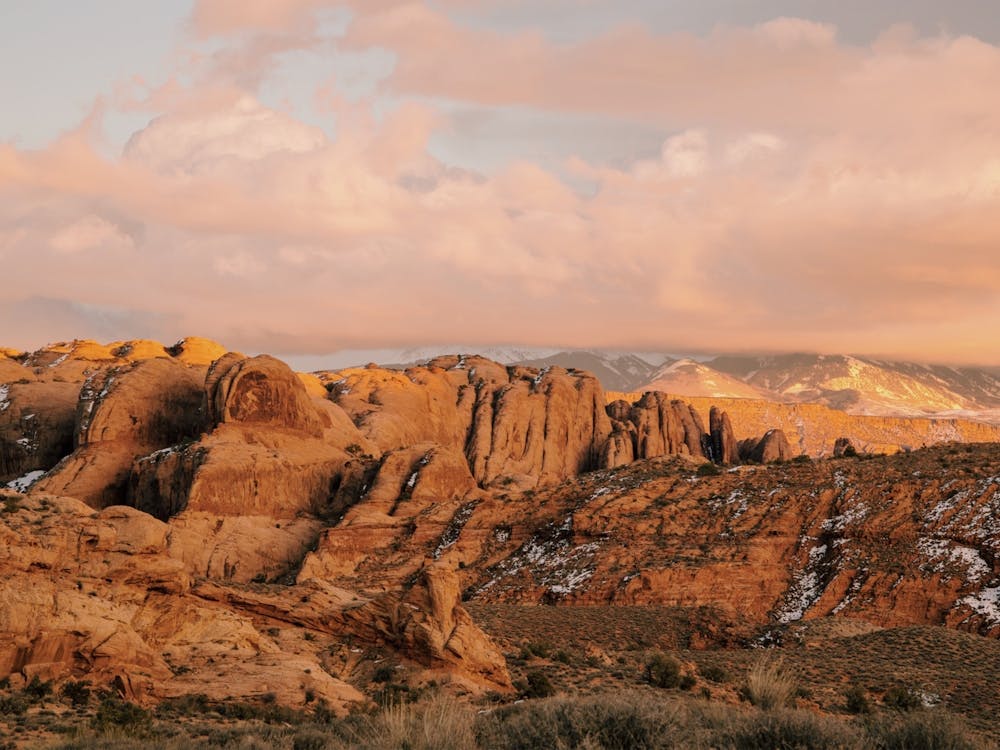 Warm Desert Landscape