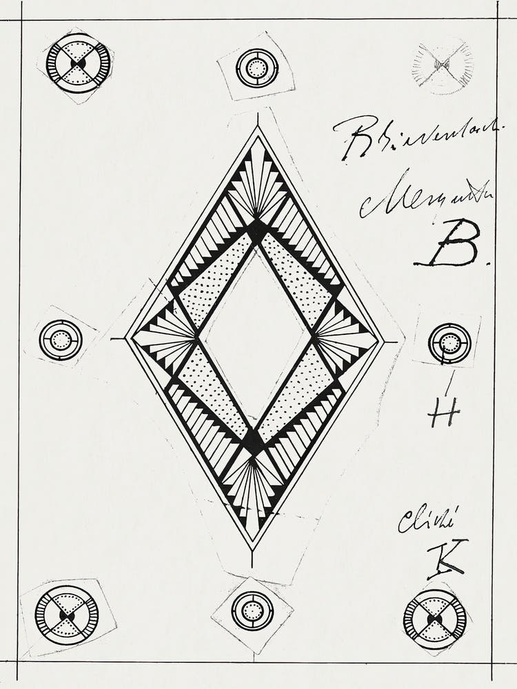 Design For A Letter Bag, Samuel Jessurun