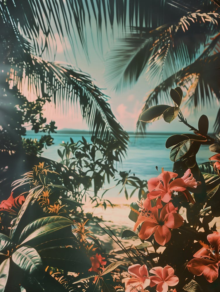 Fleurs tropicales