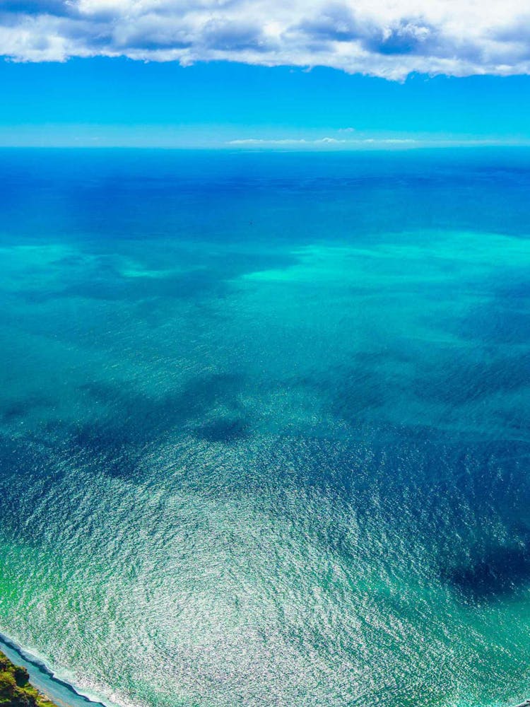 Aerial View Of The Ocean