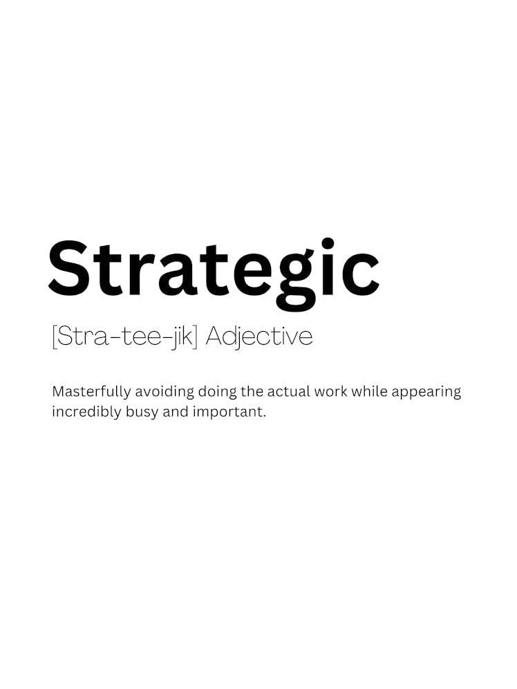 Strategic Definition Meaning