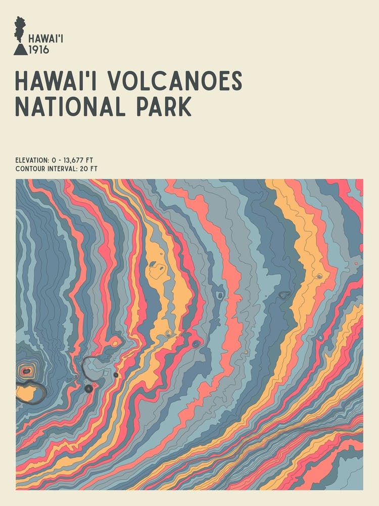 Hawaii Volcanoes National Park Series Hawaii Usa