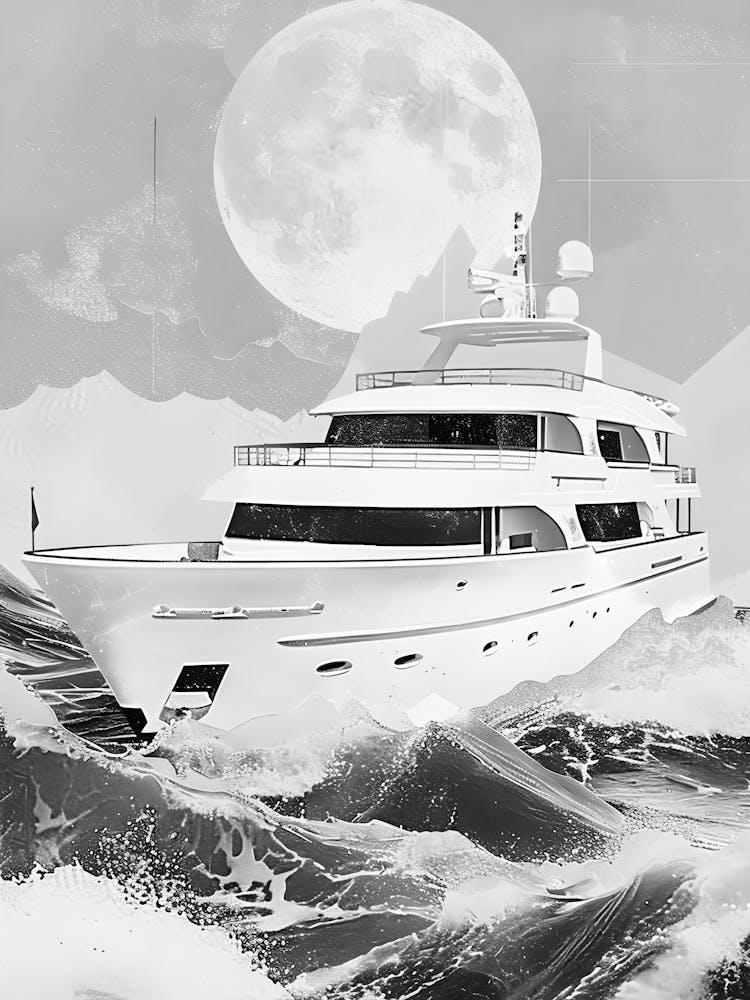 Yacht In The Ocean
