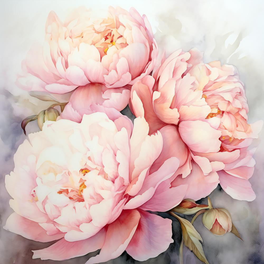 Pink Peonies 6