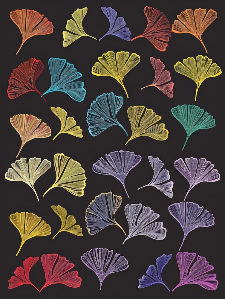 Ginkgo Leaves 42