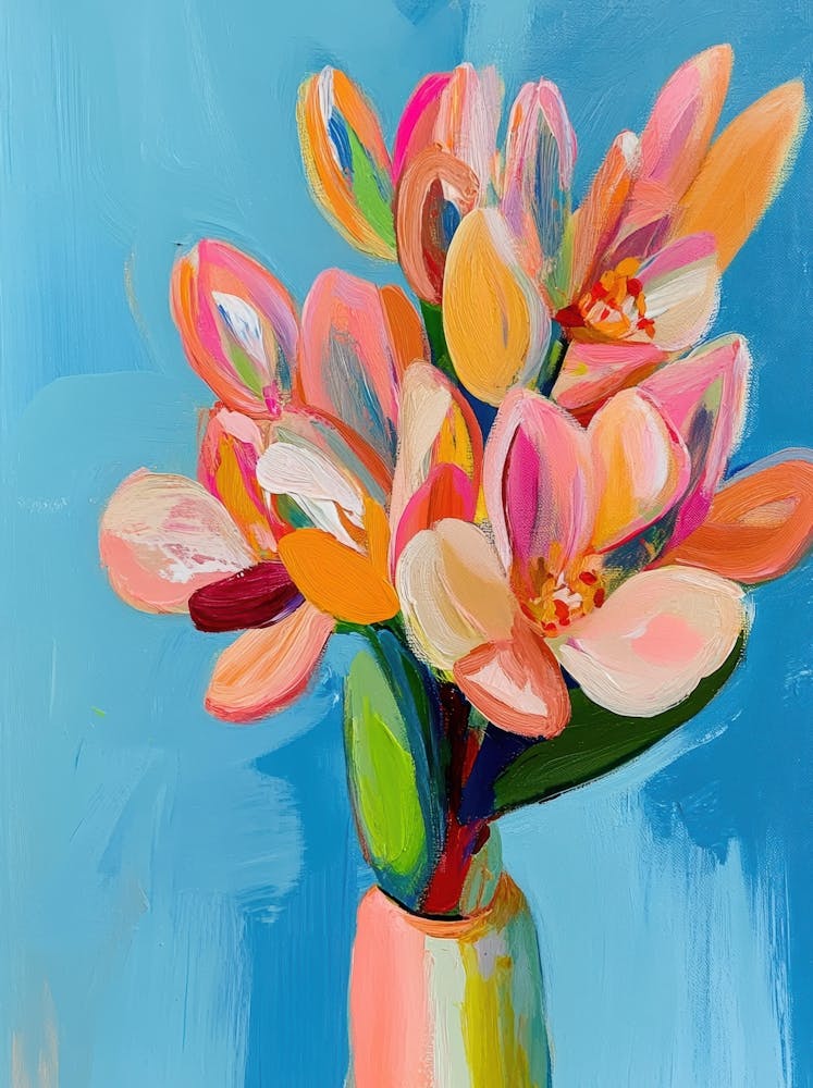 Tulipes dans un vase 66