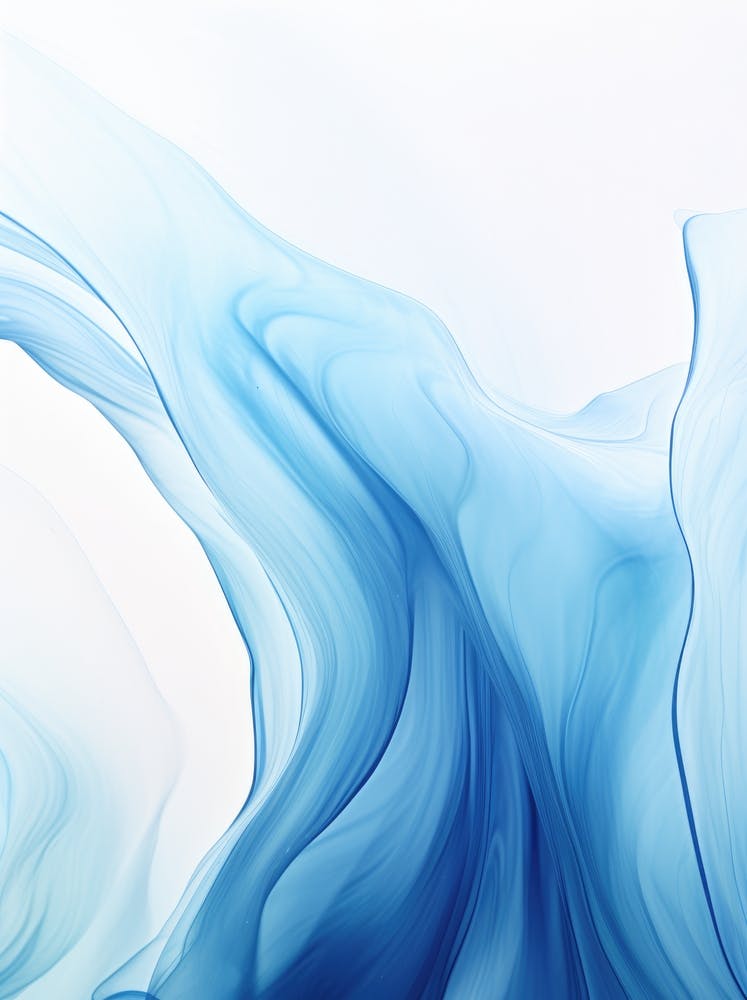 Abstract Blue Wave