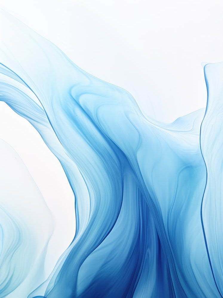Abstract Blue Wave
