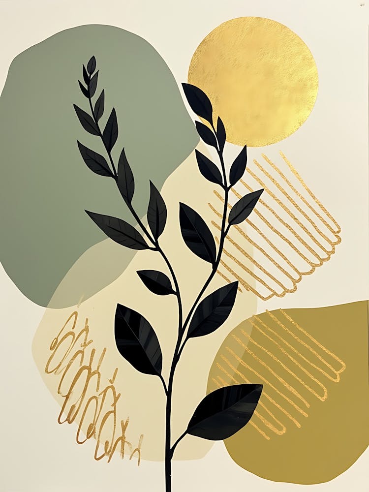 Organic Bloom Dance in Dusty Beige