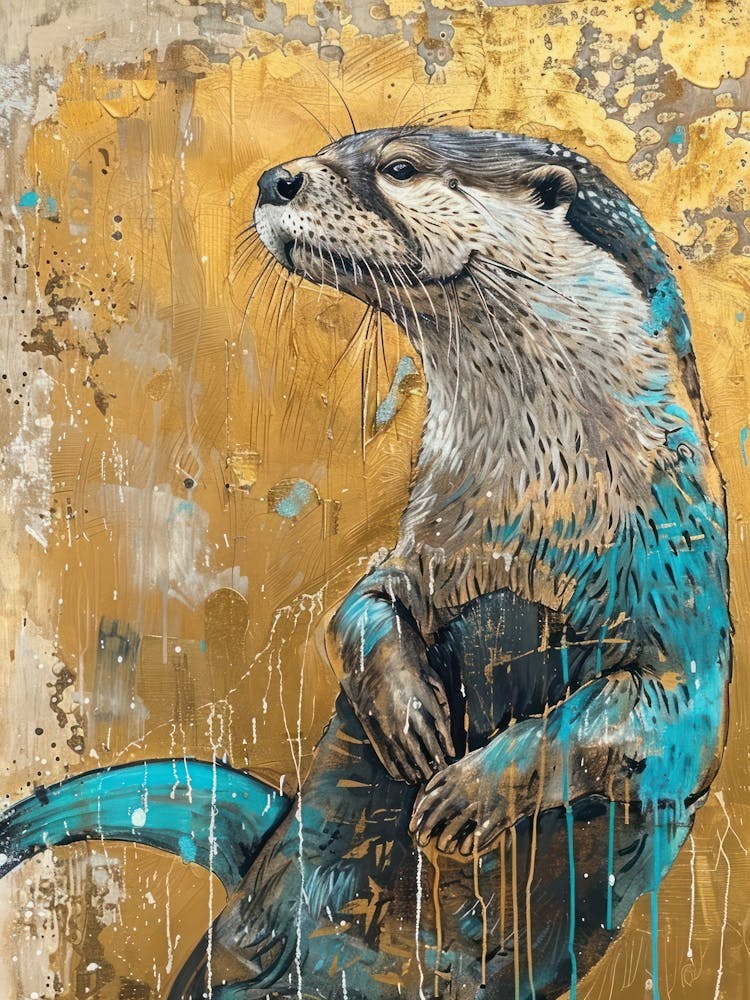 Otter Goldeffekt Collage 1