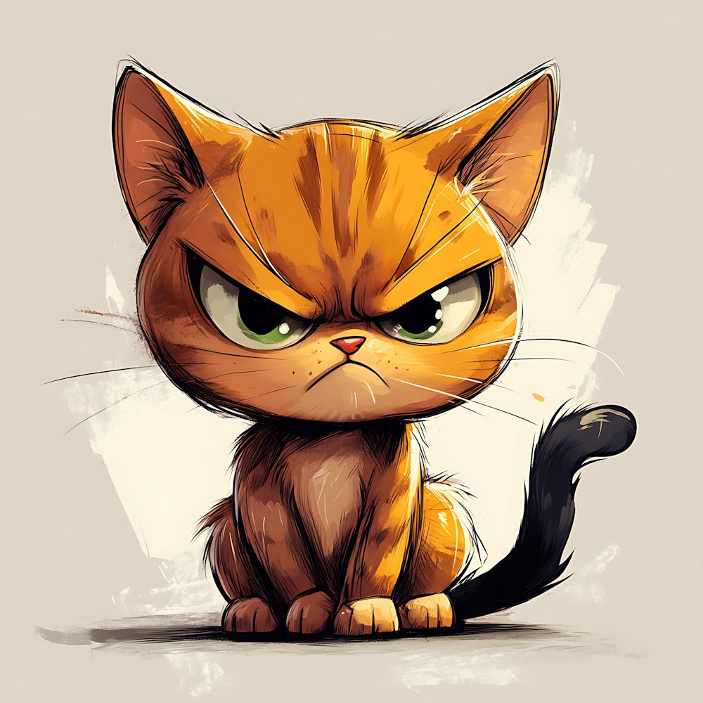 Angry Cat 25