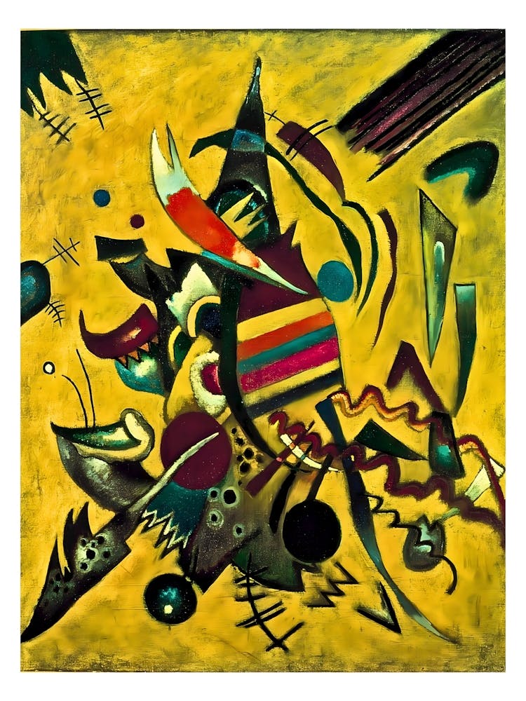 Wassily Kandinsky Abstract Painting 15