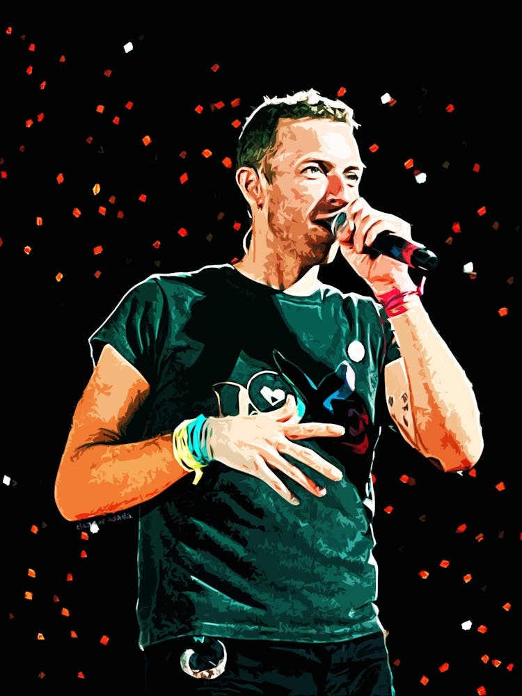 Chris Martin coldplay band music