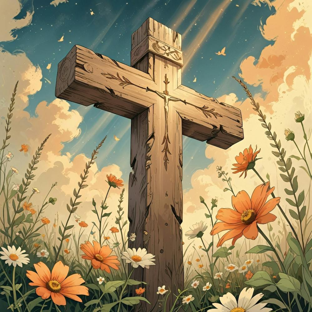 Cross In The Meadow