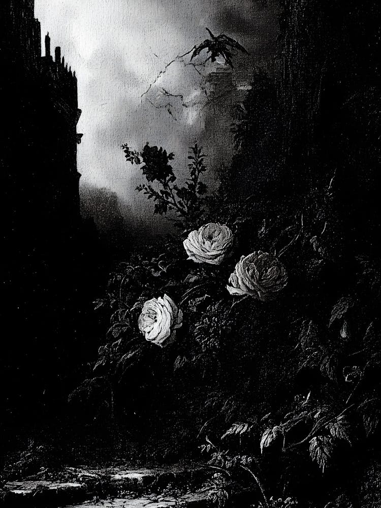 Roses In The Moonlight
