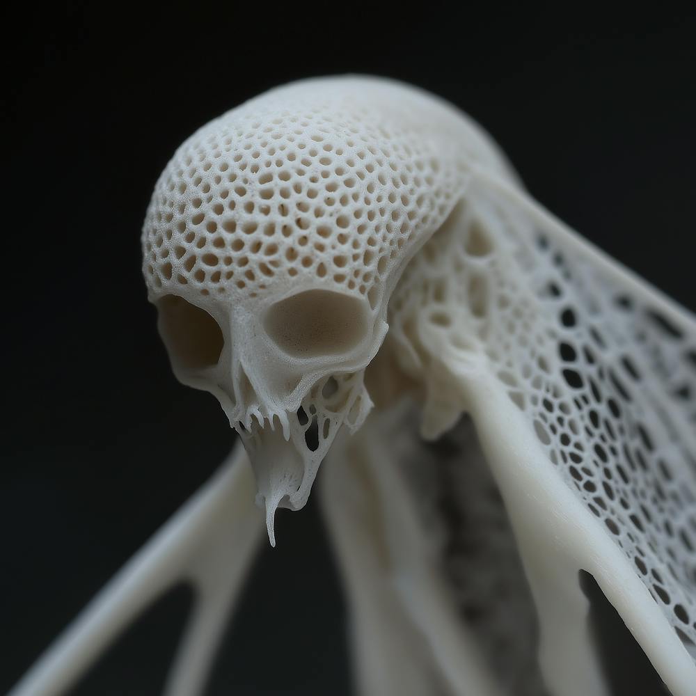 3d Printed Skull