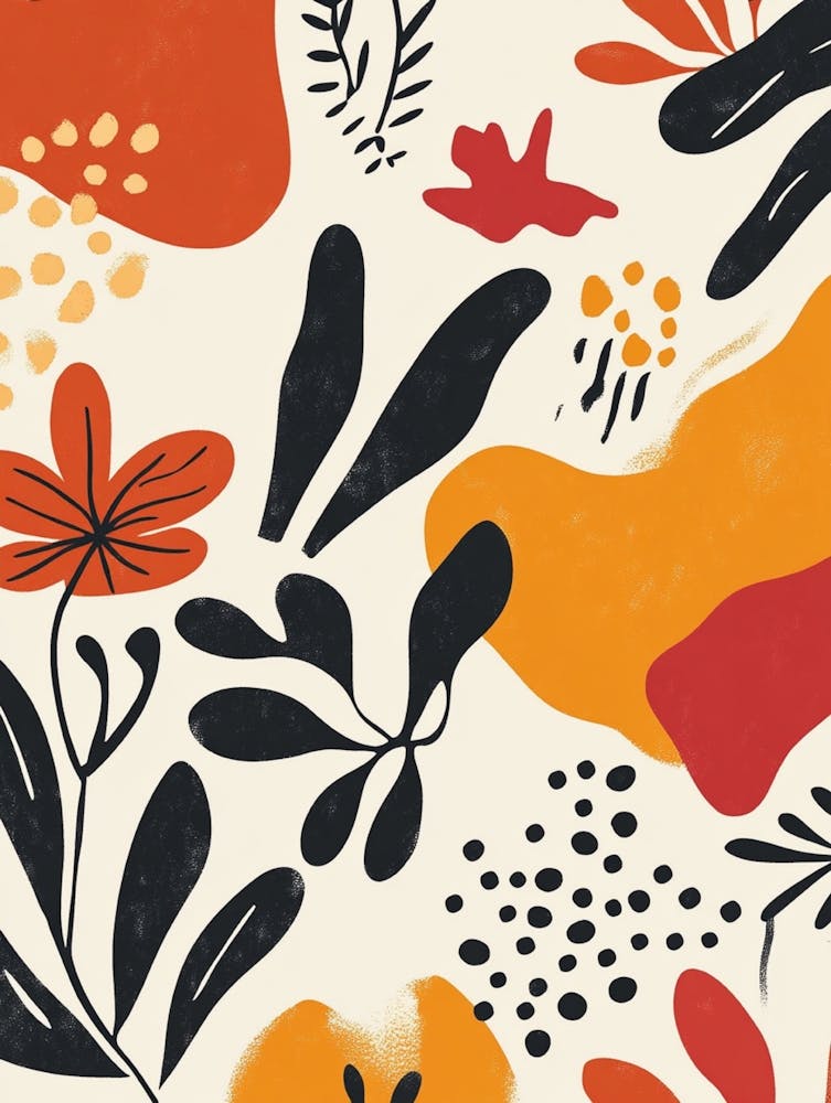 Abstract Floral Pattern 12