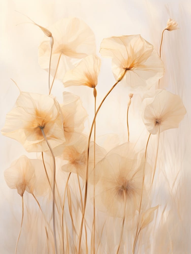 Boho Dried Flowers Morning Glory 2