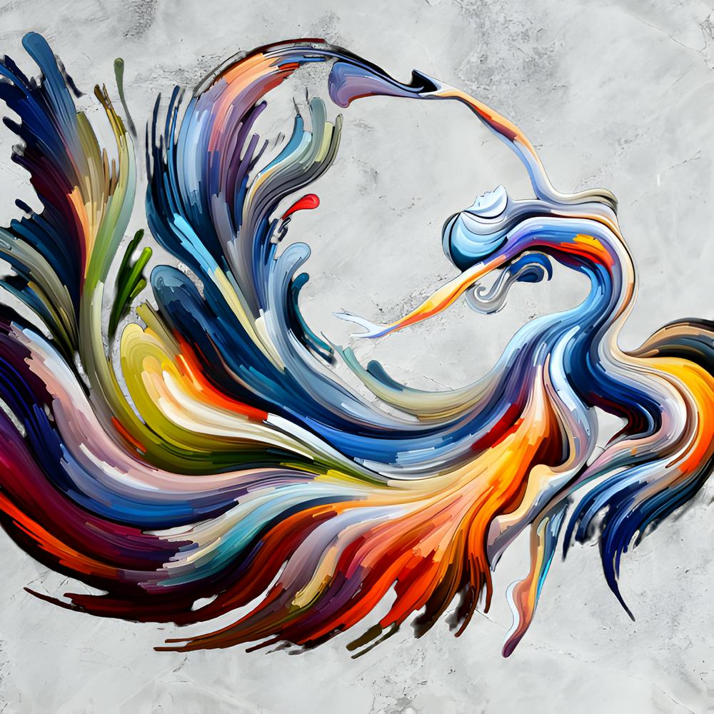 dancing girl wall art