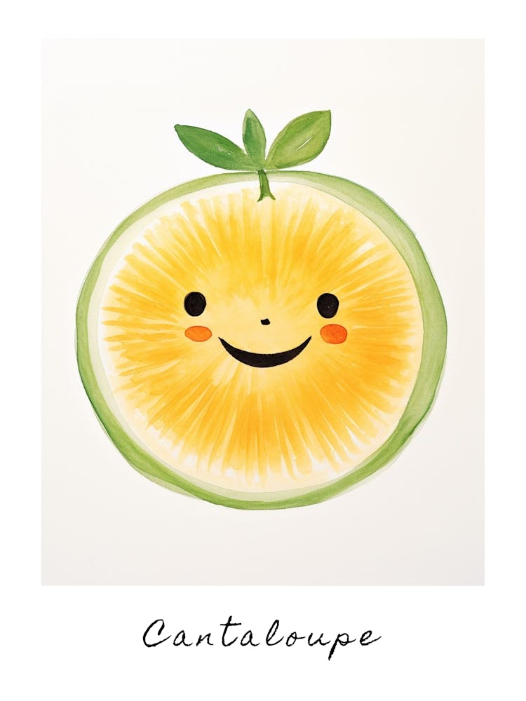 Freundliche Kinder Cantaloupe 2 Poster