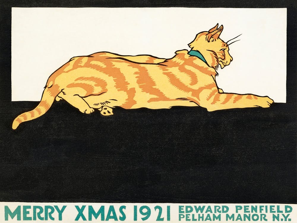 Merry Xmas (1921), Edward Penfield