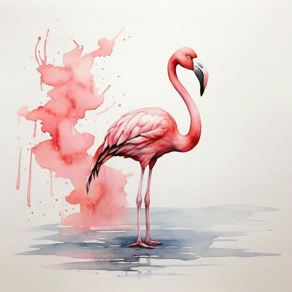 Pink Flamingo 1