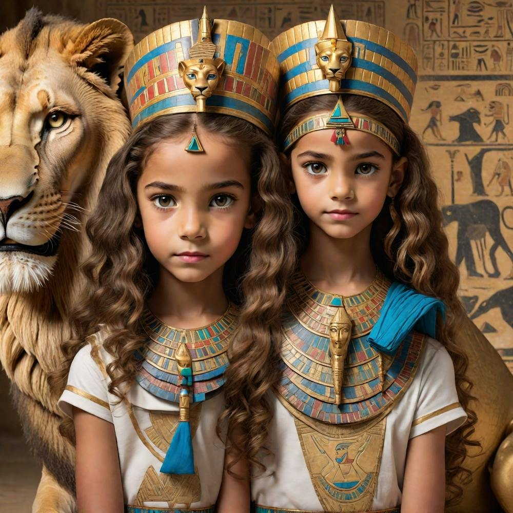 Twin Pharaohs Art Print by Hanane33 – Fy!