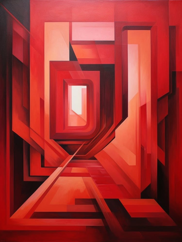 Dynamic Geometric Abstract Illustration 3