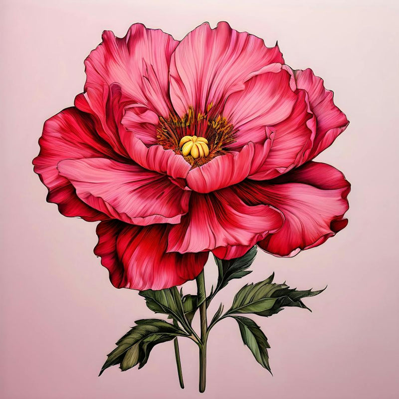 Pink Peony 1