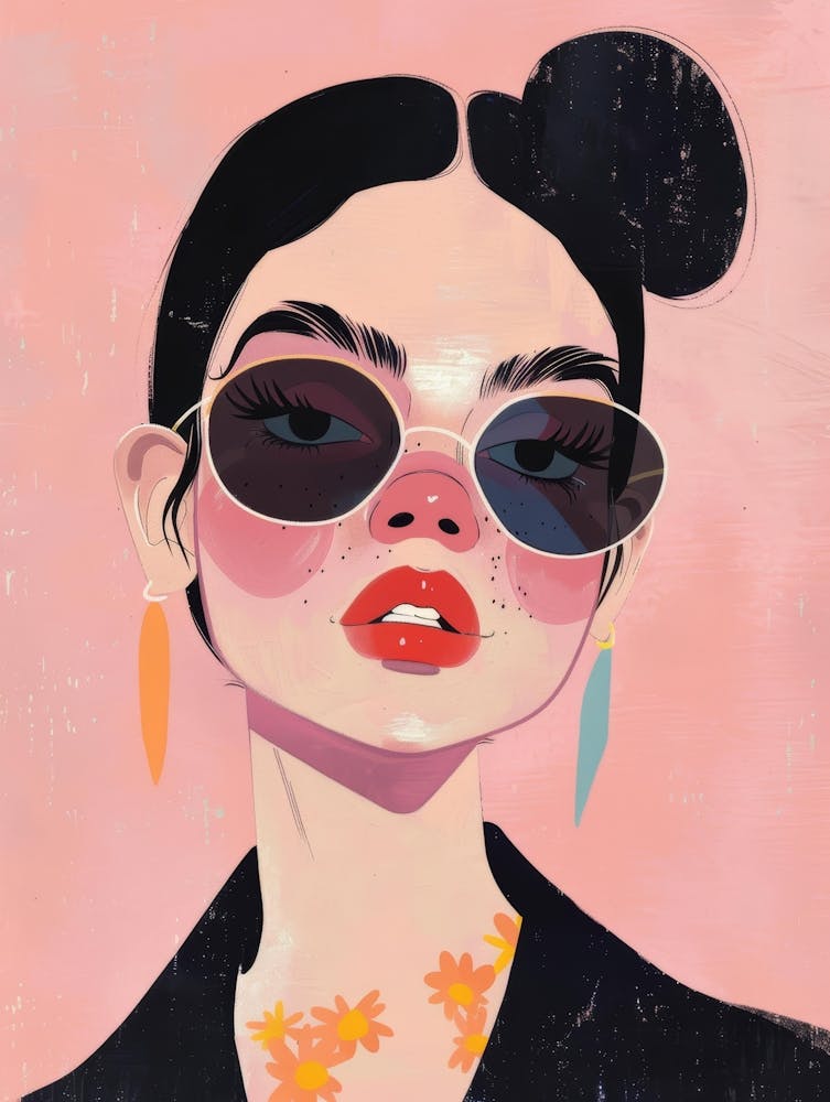 Mädchen mit Sonnenbrille 16