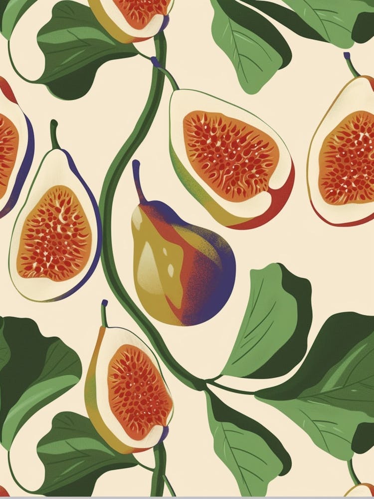 Fig Pattern Illustration 1