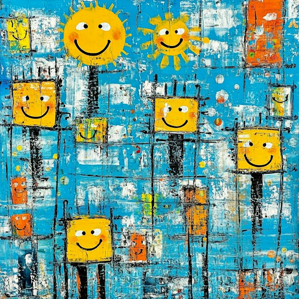 Smiley Faces Art