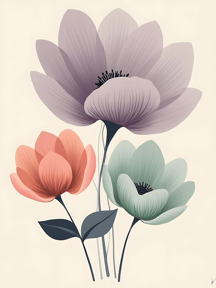 Boho Wildflower Wall Art | Nature-Inspired Prints for Cozy Interiors