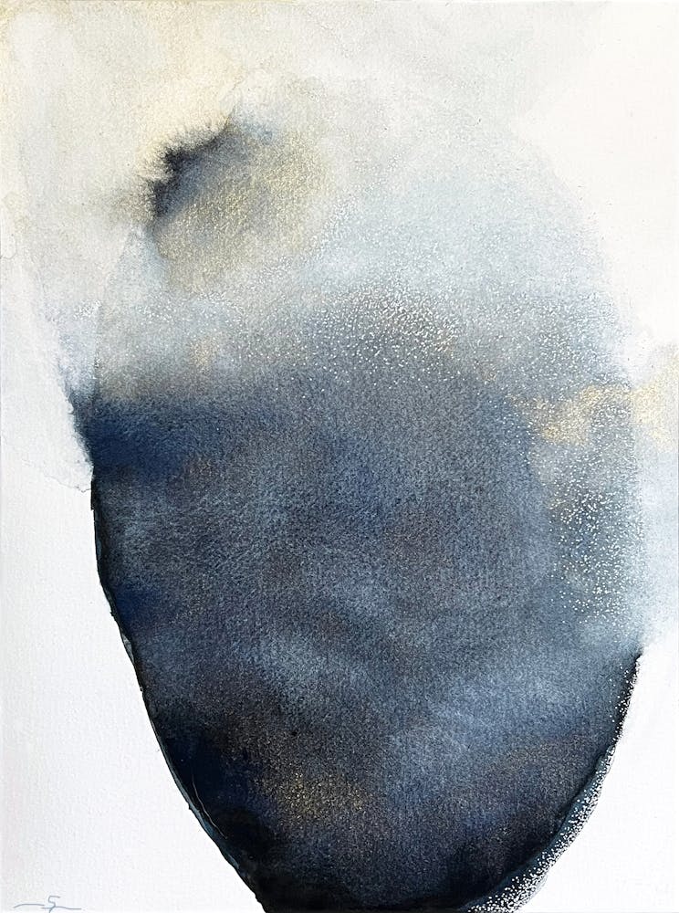 Cocoon, Watercolor Painting