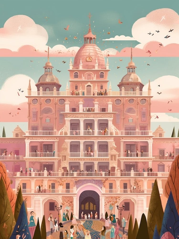 The Royal Palace Of Madrid Spain