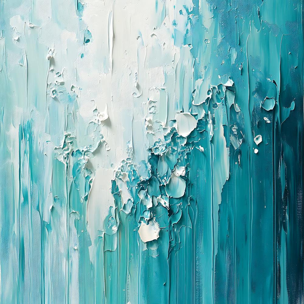 Abstract Spring Landscape Painting 5