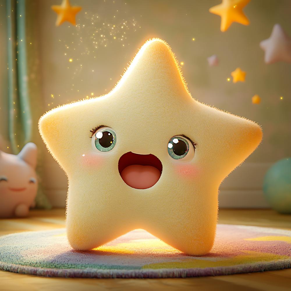 Adorable Star Character Design 5