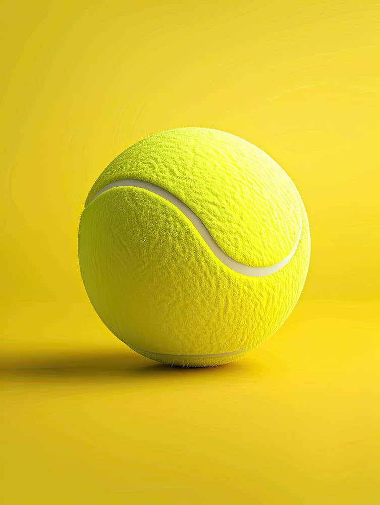 Echo Of Impact Tennis Ball