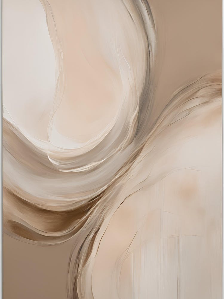 Neutral Abstract Painting