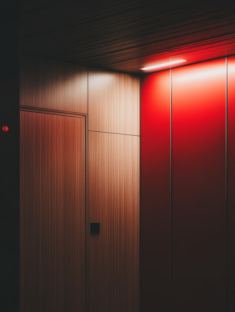 Red Light In The Hallway