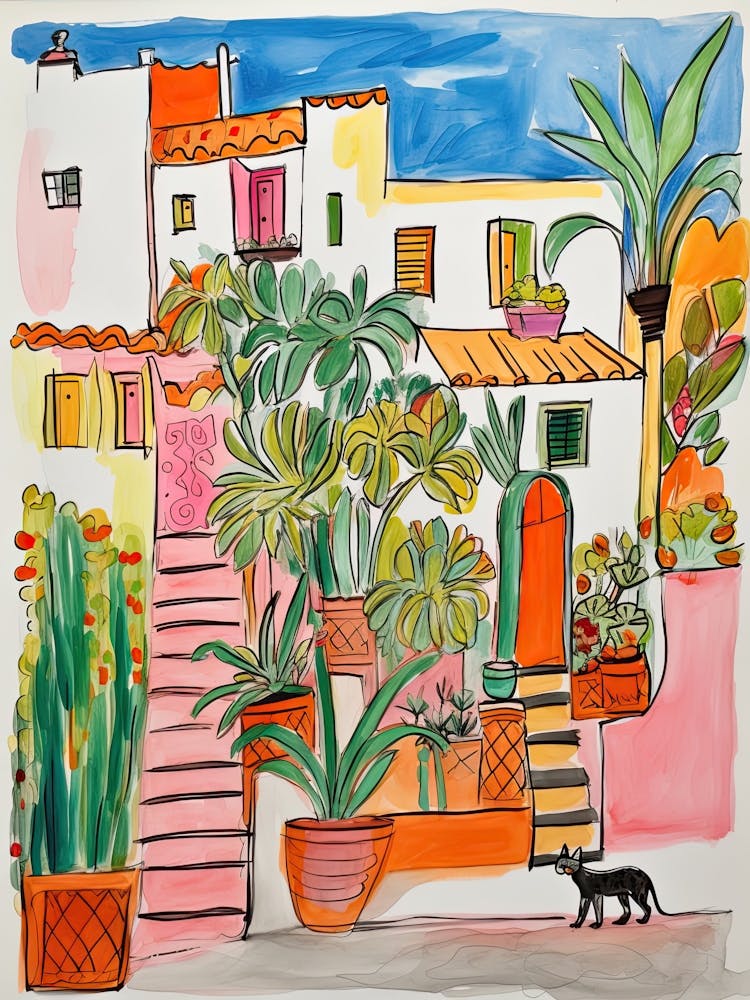 Lima, Dreamy Storybook Illustration 2