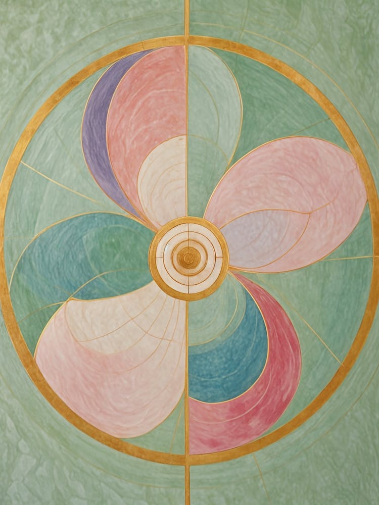 Pastel Spiral Of Life