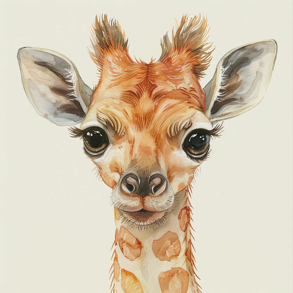 Giraffe Canvas Print