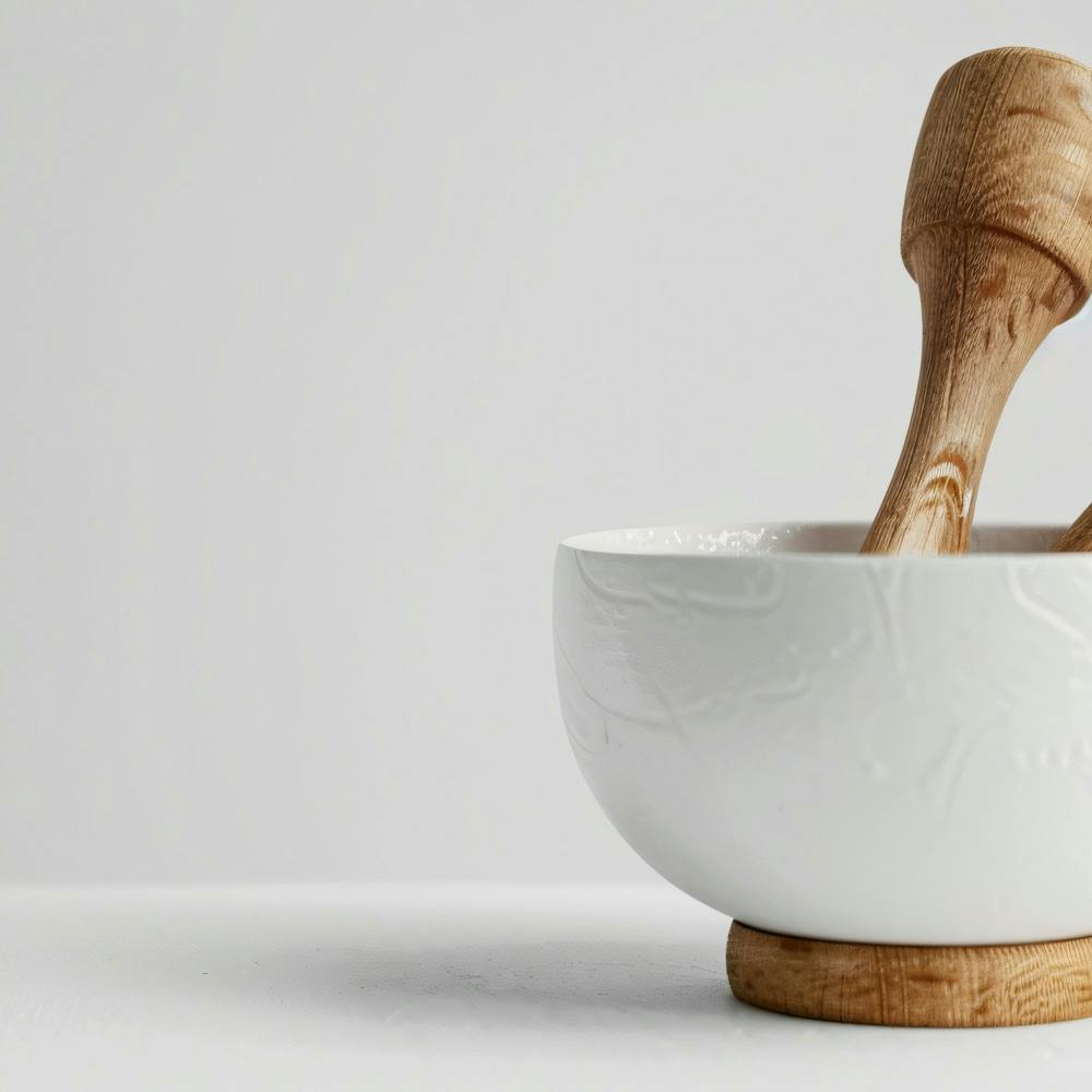 Two Wooden Spoons In A Bowl 1