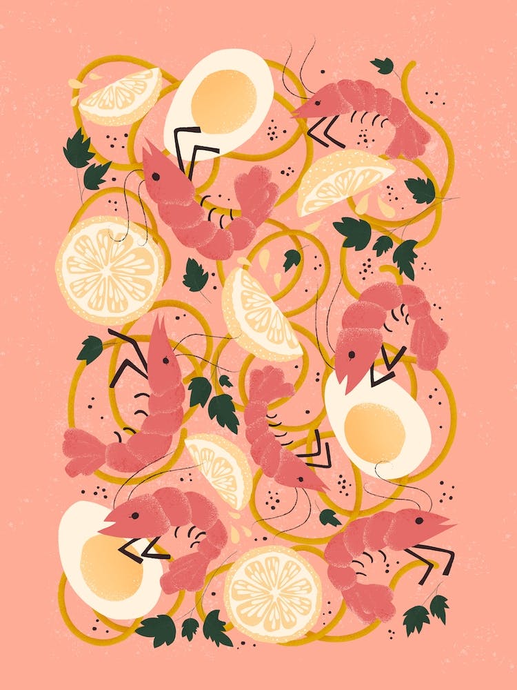 Ramen Shrimp And Noodle Soup