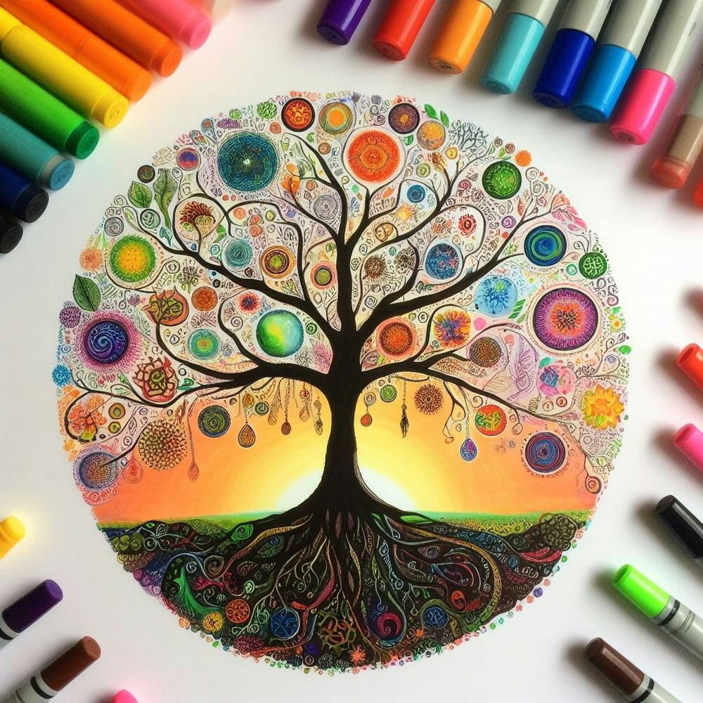 Tree of life alcohol markers