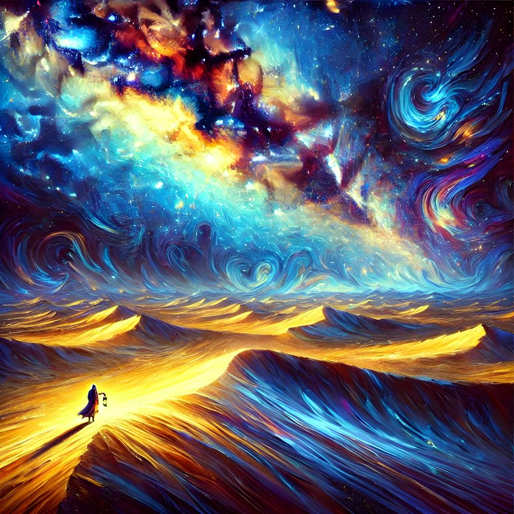 Celestial Sands A Journey Beneath The Stars