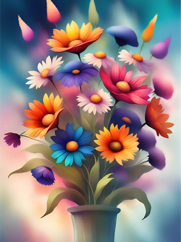 Flowers In A Vase 6