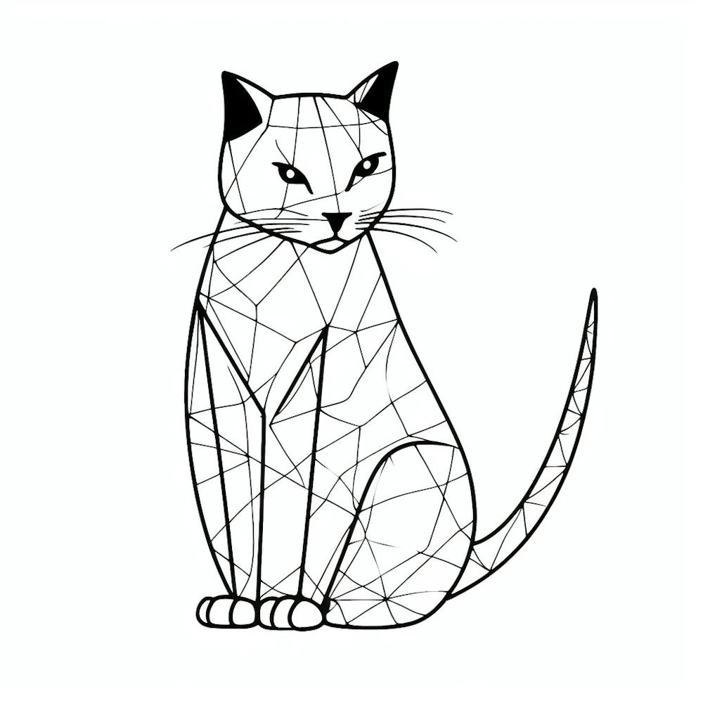 Low Poly Cat