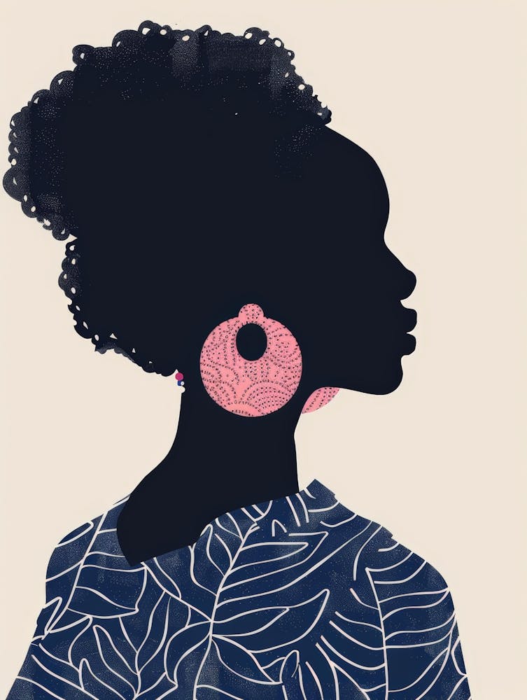 Silhouette Of A Woman 44